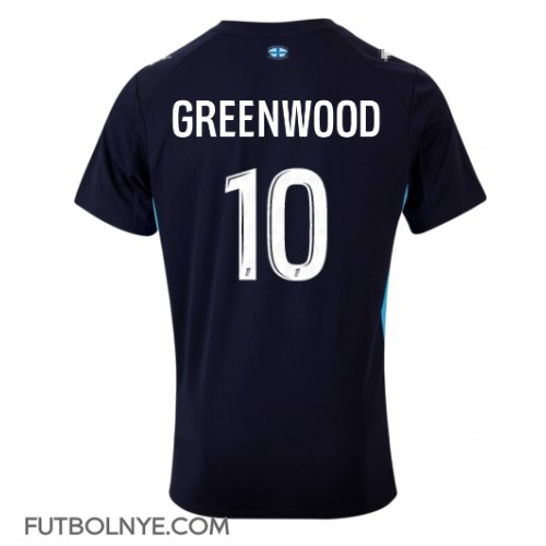 Camiseta Olympique de Marseille Mason Greenwood #10 Visitante Equipación 2025-26 manga corta Camiseta Olympique de Marseille Mason Greenwood #10 Visitante Equipación 2025-26 manga corta